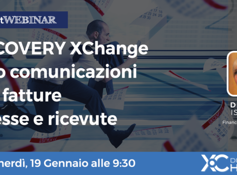 Discovery XChange il servizio per la comunicazione dati fatture emesse e ricevute