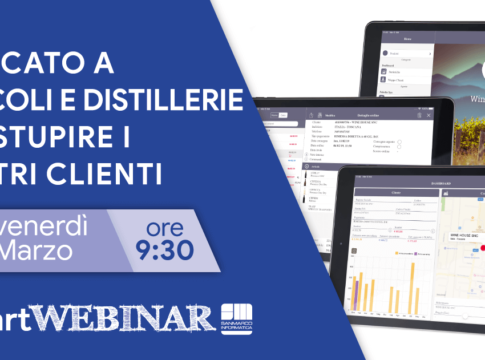 Webinar dedicato a vinicoli e distillerie per stupire i vostri clienti